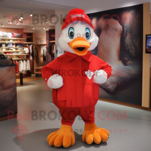 Red Swans maskot kostume...