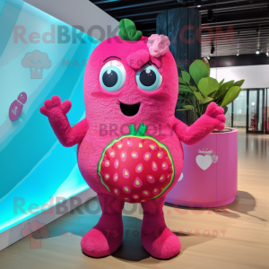 Pink Raspberry mascotte...