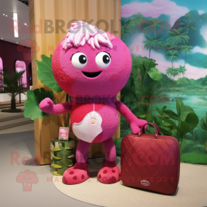 Pink Raspberry mascotte...