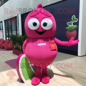 Pink Raspberry mascotte...