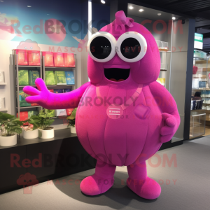 Pink Raspberry mascotte...