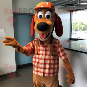 Rust Hot Dog maskot kostume...