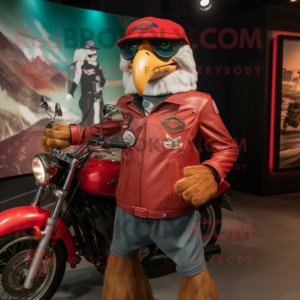 Red Eagle maskot drakt...