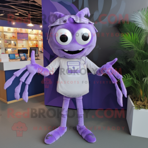 Lavender Spider mascotte...