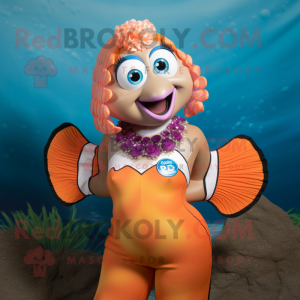 Tan Clown Fish mascotte...