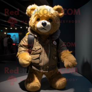 En solbränna Teddy Bear...