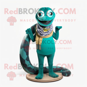 Teal Titanoboa mascotte...