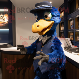 Navy Velociraptor mascotte...