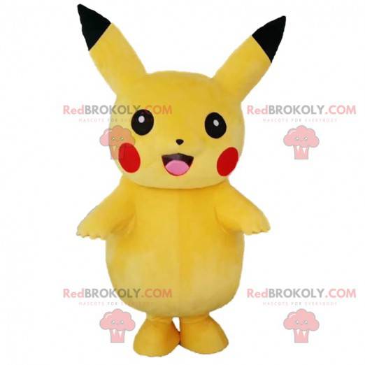 Pikachu maskot, den søde karakter af Pokémon - Redbrokoly.com