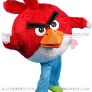 Maskot červený, pták Angry Bird - Redbrokoly.com