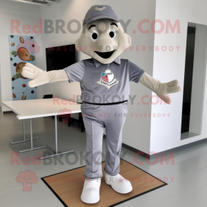 Gray Pizza mascotte kostuum...