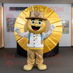 Gold Plate Spinner maskot...