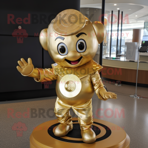 Gold Plate Spinner mascotte...