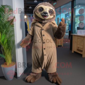  Sloth mascotte kostuum...