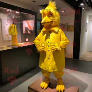 Yellow Roosters maskot...