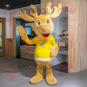 Yellow Elk maskot...