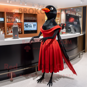 Red Blackbird mascotte...
