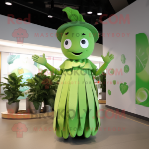 Olive Beanstalk maskot...