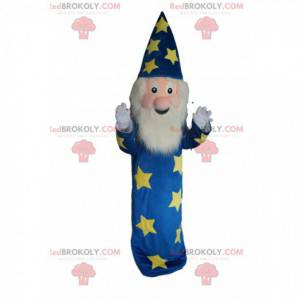 Mascotte de Merlin l'Enchanteur super heureux - Redbrokoly.com