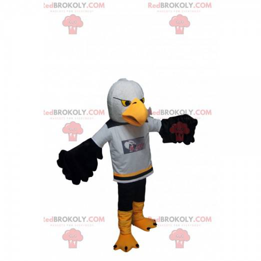 Kongeørn maskot med supportertrøye. - Redbrokoly.com