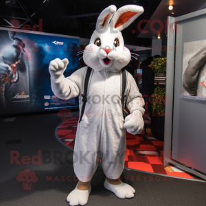 White Rabbit mascotte...