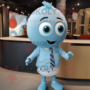 Sky Blue Shakshuka mascotte...