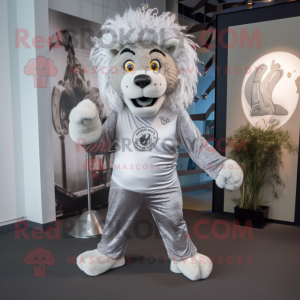 Silver Tamer Lion mascotte...