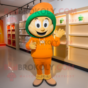 Postava maskota Orange Pot...