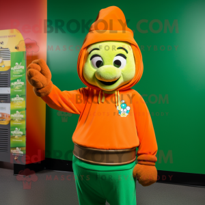 Postava maskota Orange Pot...