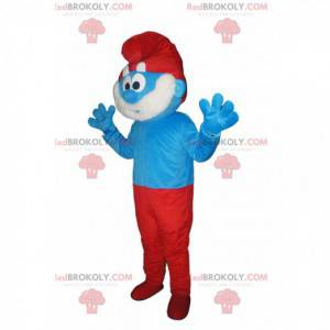 Papa Smurf mascot. Papa Smurf costume - Redbrokoly.com