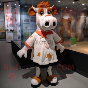  Jersey Cow maskot kostume...