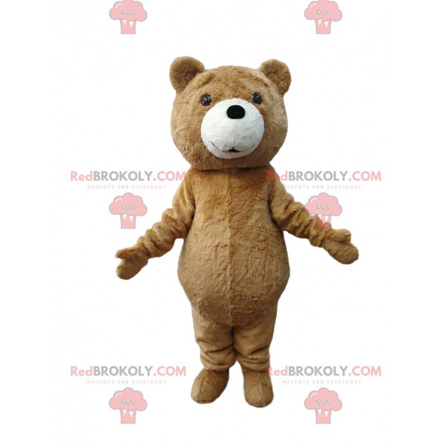 Mascote do urso pardo. Fantasia de urso pardo - Redbrokoly.com