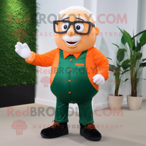 Forest Green Orange maskot...