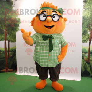 Forest Green Orange maskot...