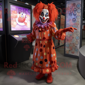 Rust Evil Clown mascotte...