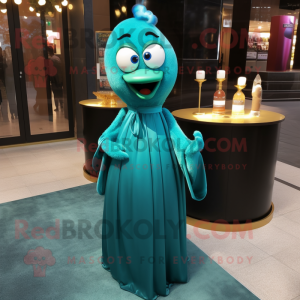 Postava maskota Teal...
