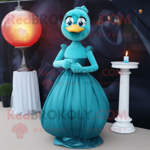 Postava maskota Teal...