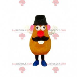 Mascote do famoso Monsieur Patate. Traje de Batata Monsieur -