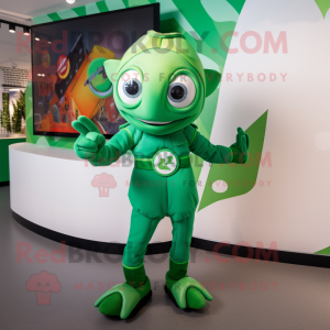 Green Momentum mascotte...