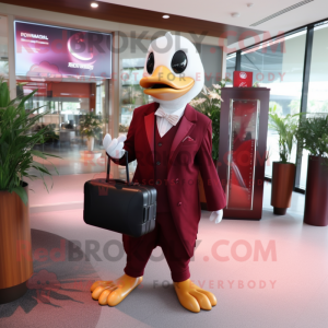 Maroon Swans mascotte...