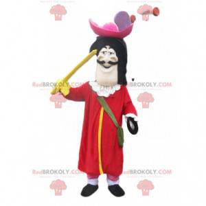 Mascotte di Capitan Uncino. Costume da Capitan Uncino -