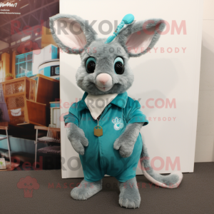 Teal Chinchilla mascotte...