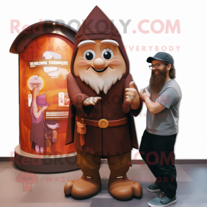 Brown Wizard mascotte...