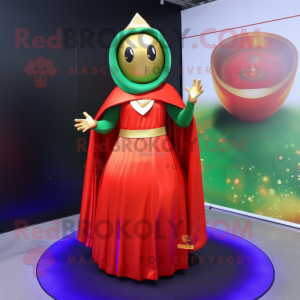 Red Pot Of Gold Maskottchen...