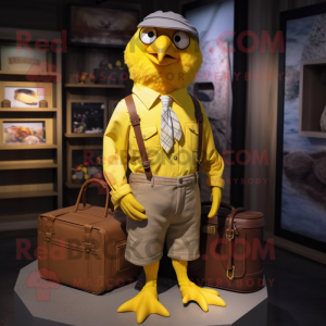 Yellow Crow mascotte...