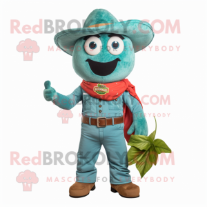 Turquoise Pepper mascotte...