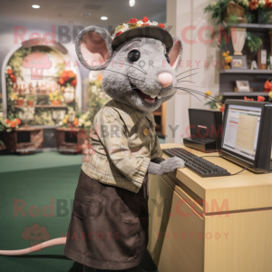  Rat mascotte kostuum...