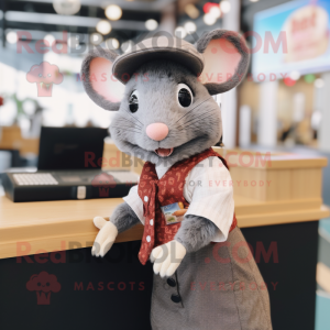  Rat mascotte kostuum...