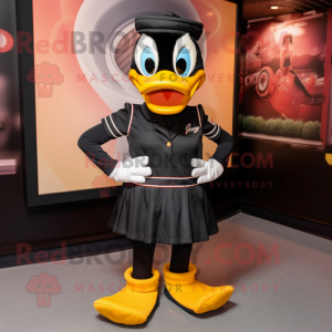 Black Duck mascotte kostuum...