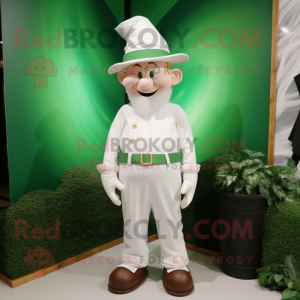 White Leprechaun Hat...